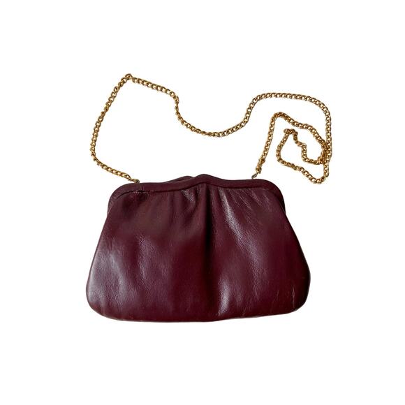 Ande Handbags - Ande Vintage Maroon Purse